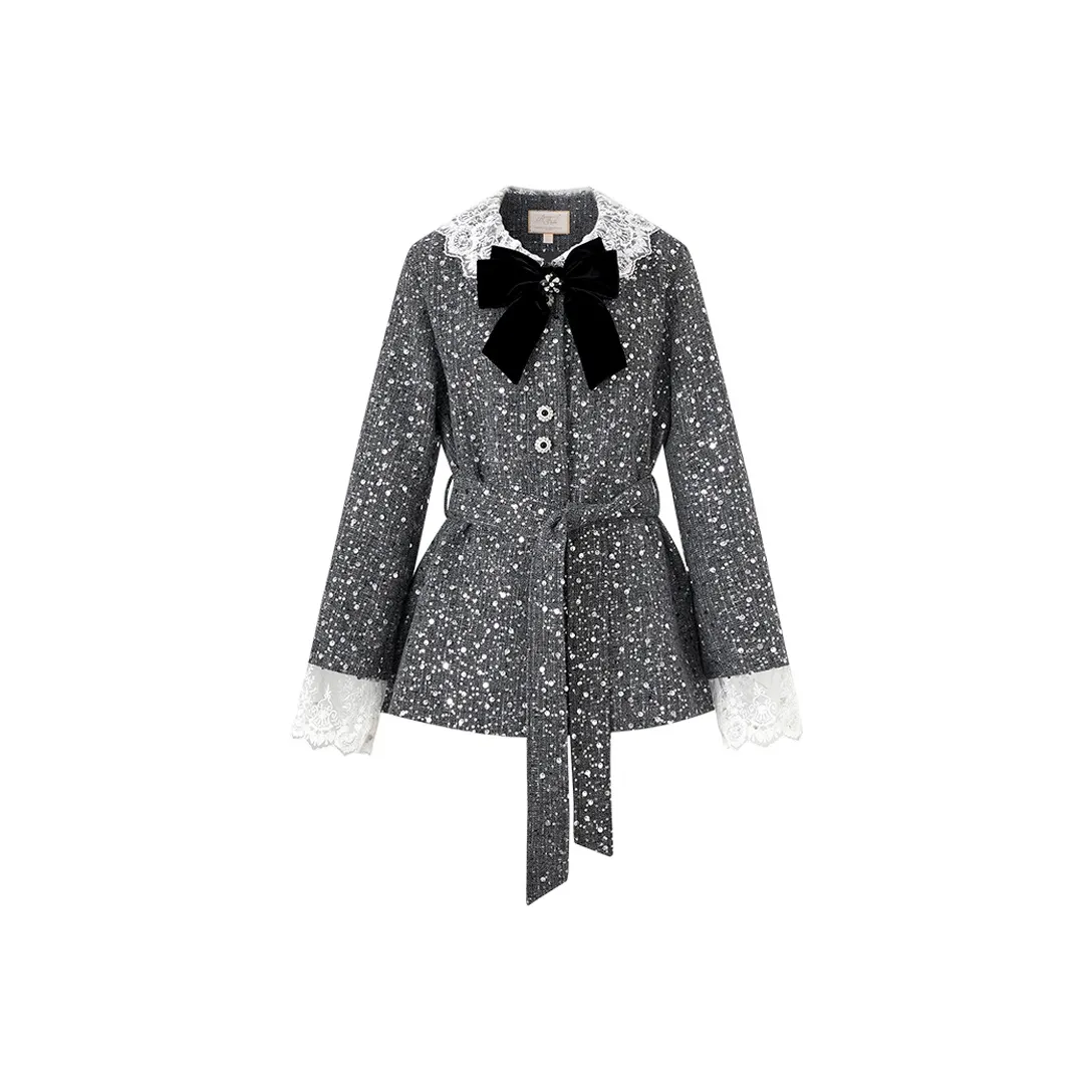 ACAINES Вельвет Feel Пальто Женское