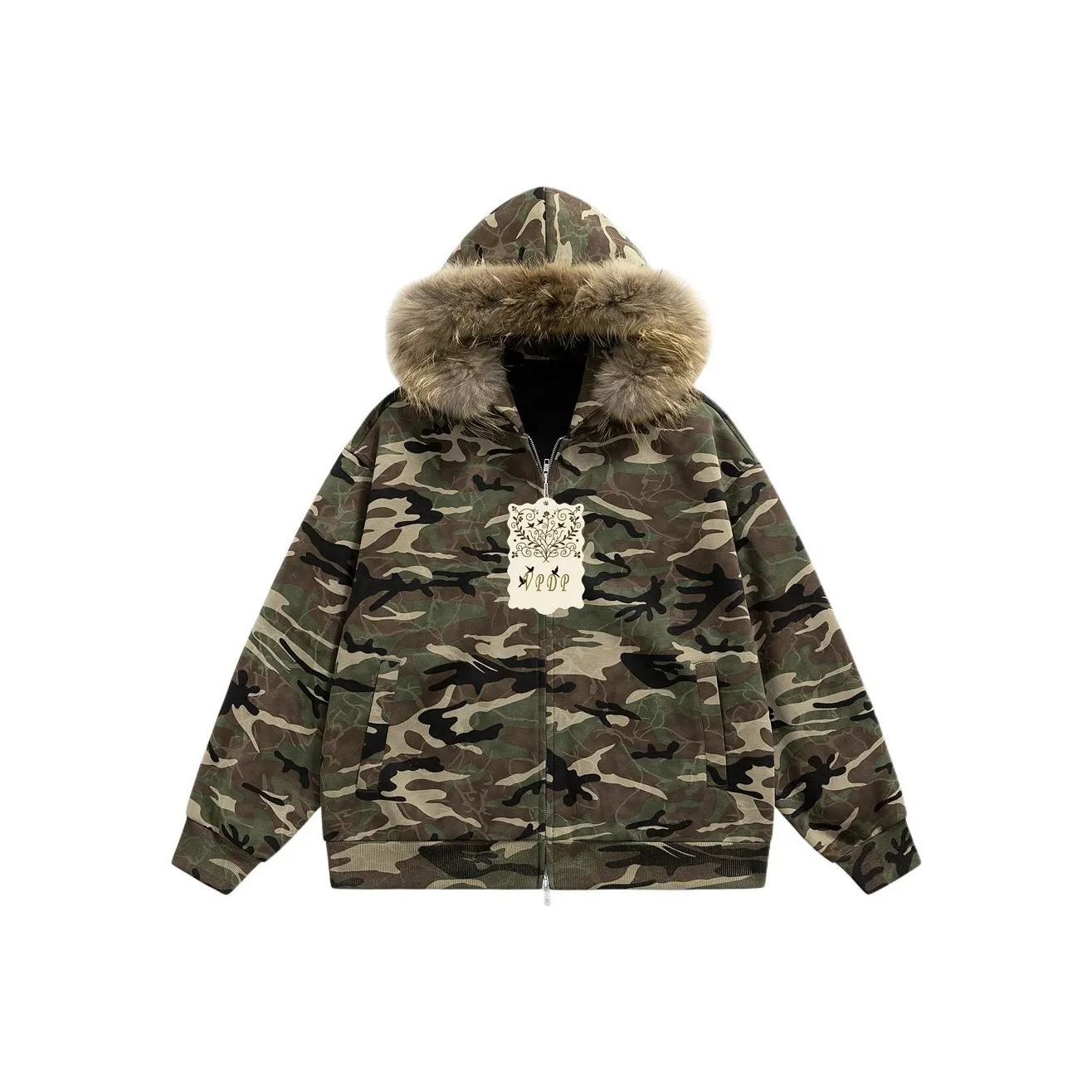 VPDP Зеленый камуфляж Унисекс Свитшоты