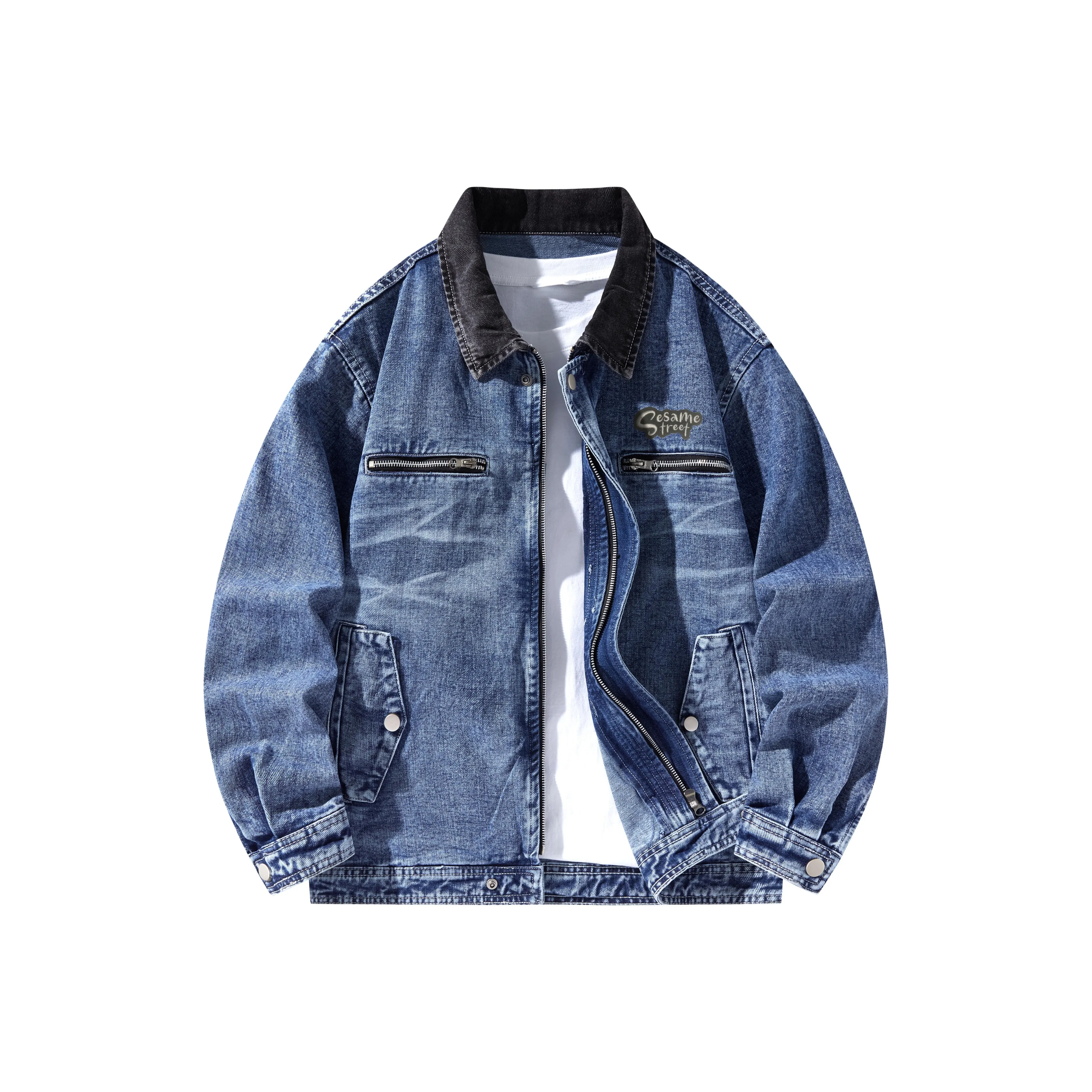 SESAME STREET Denim Jacket Unisex