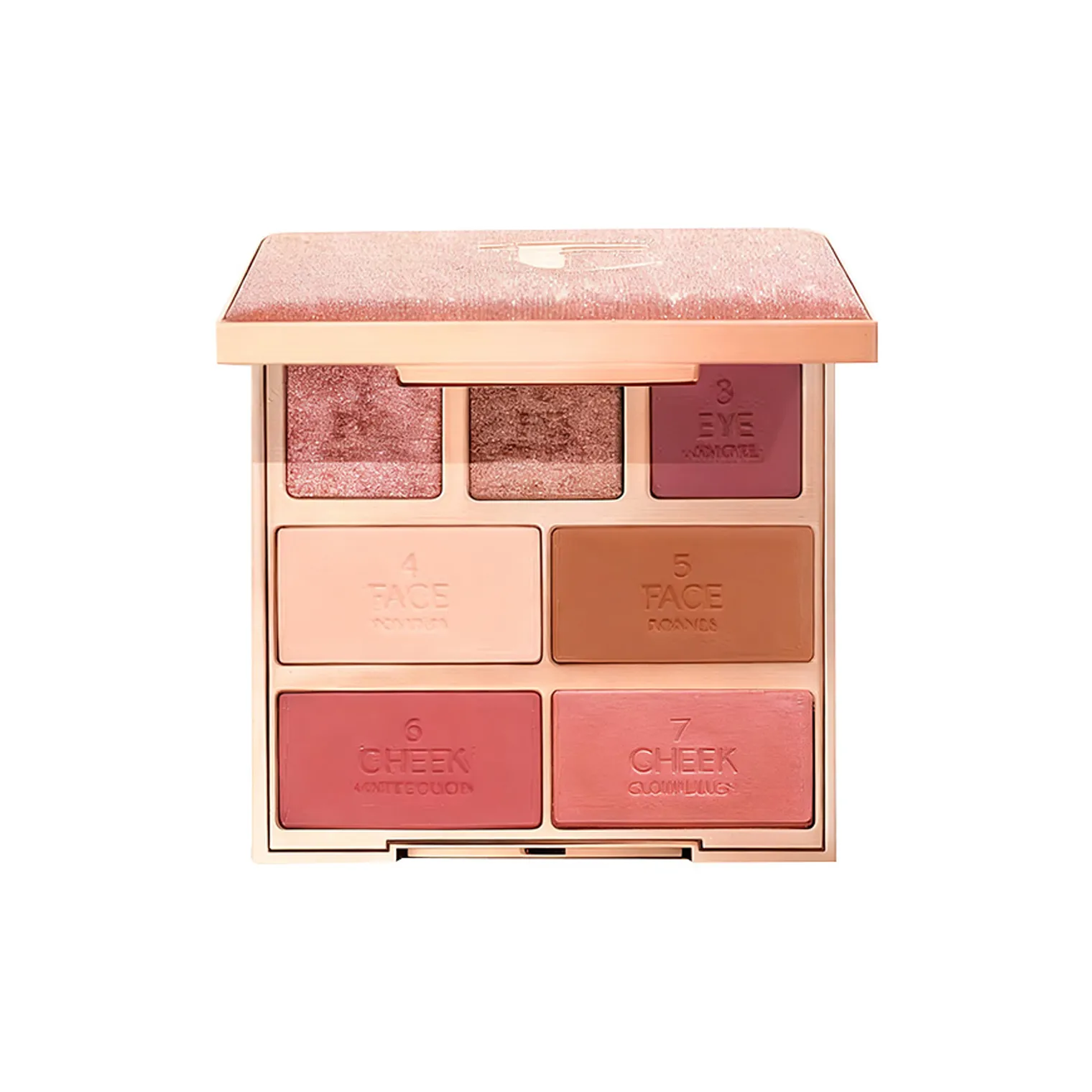 CT 2025 Рождество Ограниченная серия Палетка для макияжа Face легко смешивается длительное удержание