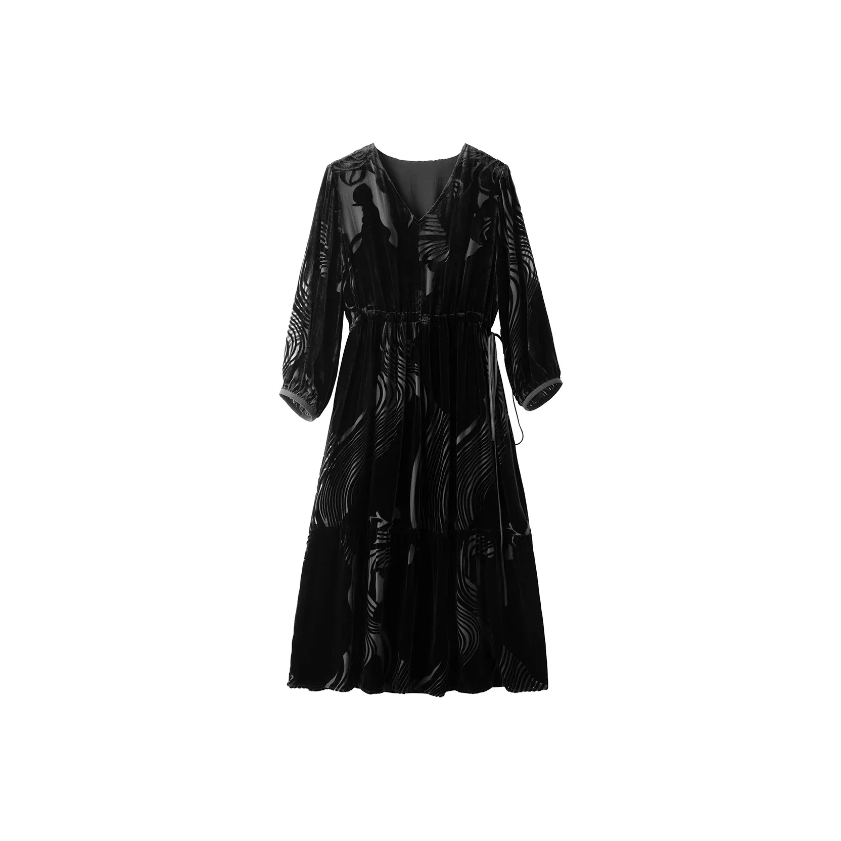 To The West Длинное Платье с Длинными Рукавами Женское