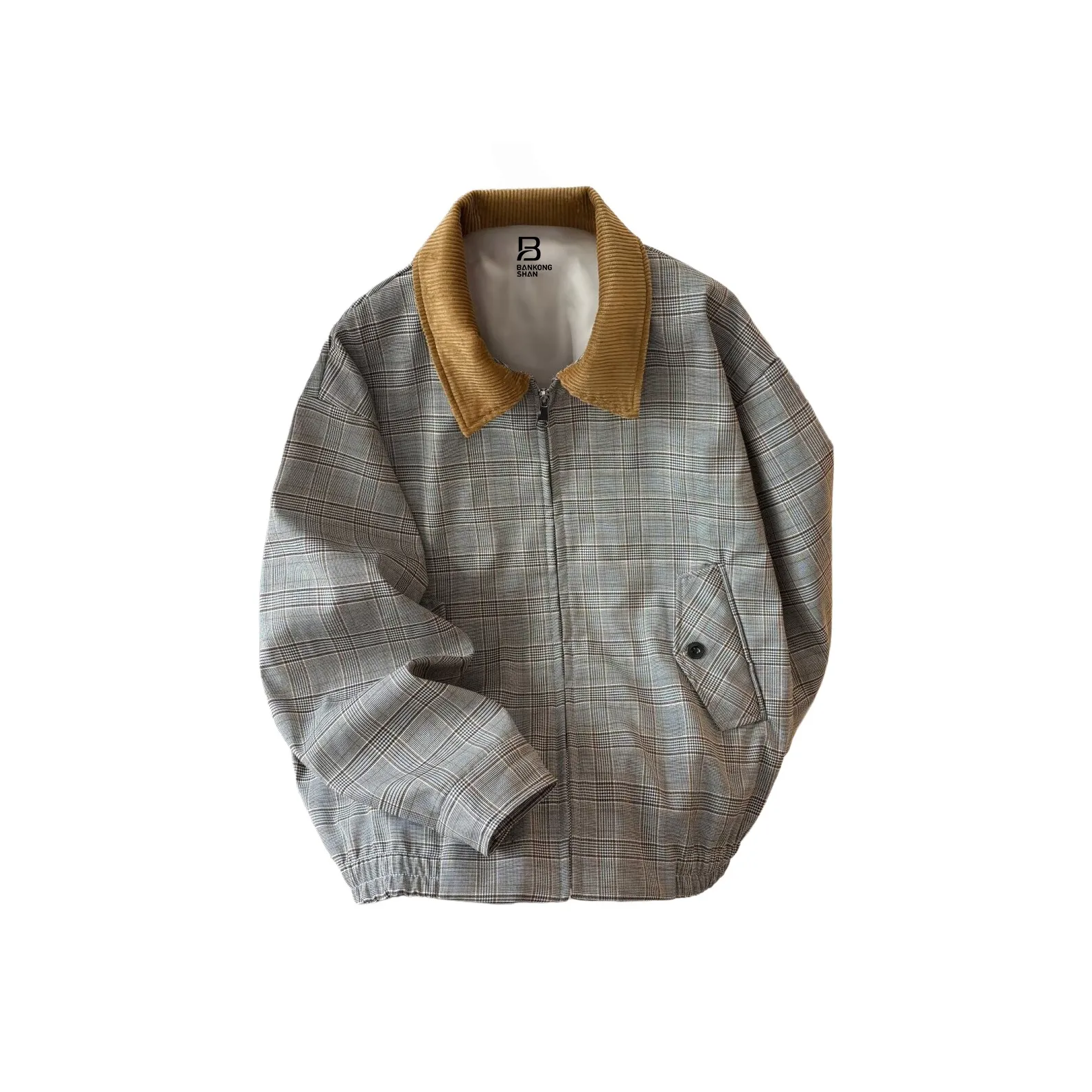 BANKONGSHAN Гусиная лапка Унисекс Куртки