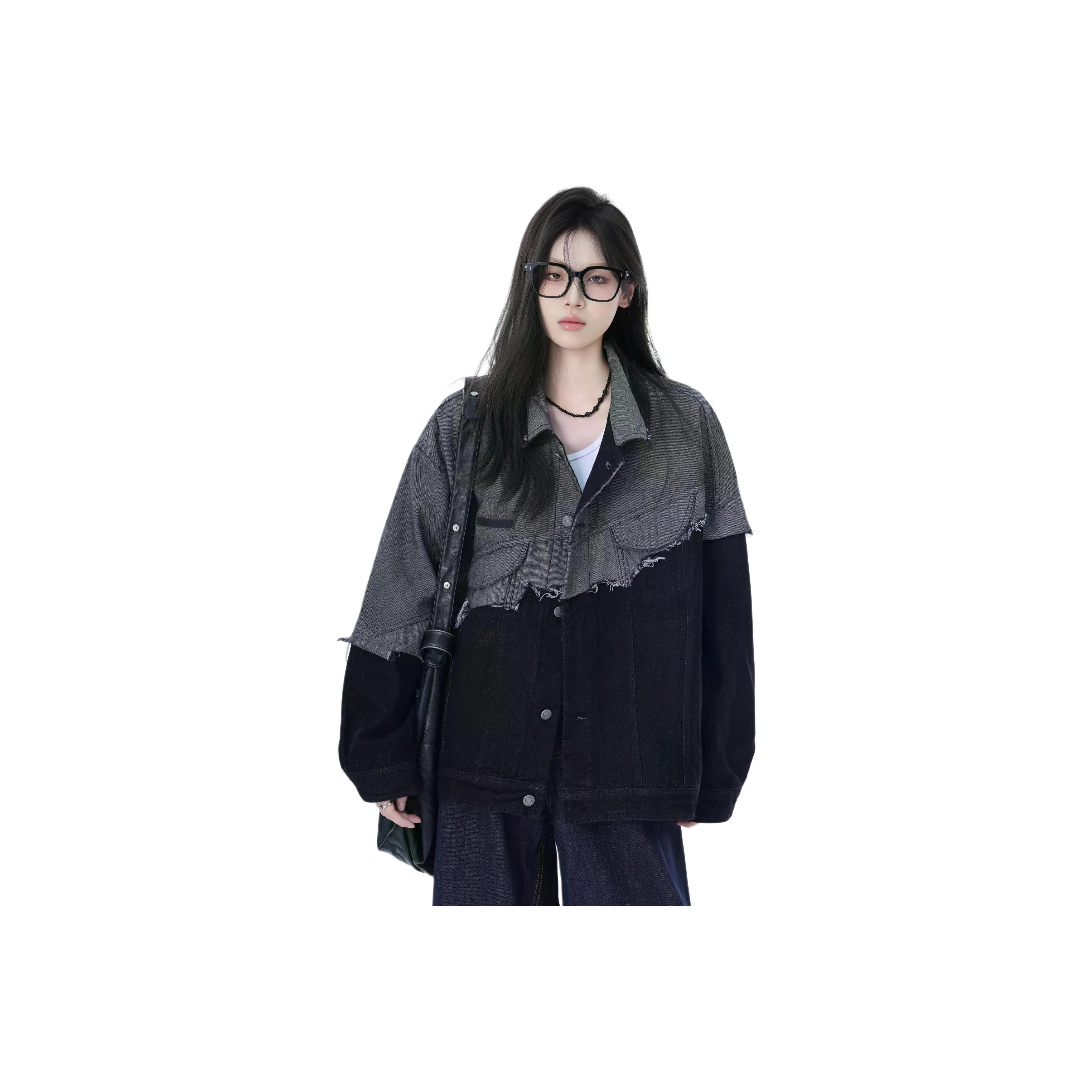 ENPofficial Весна And Осенний Куртка Кисточка Дизайн Свободный крой Пальто Унисекс