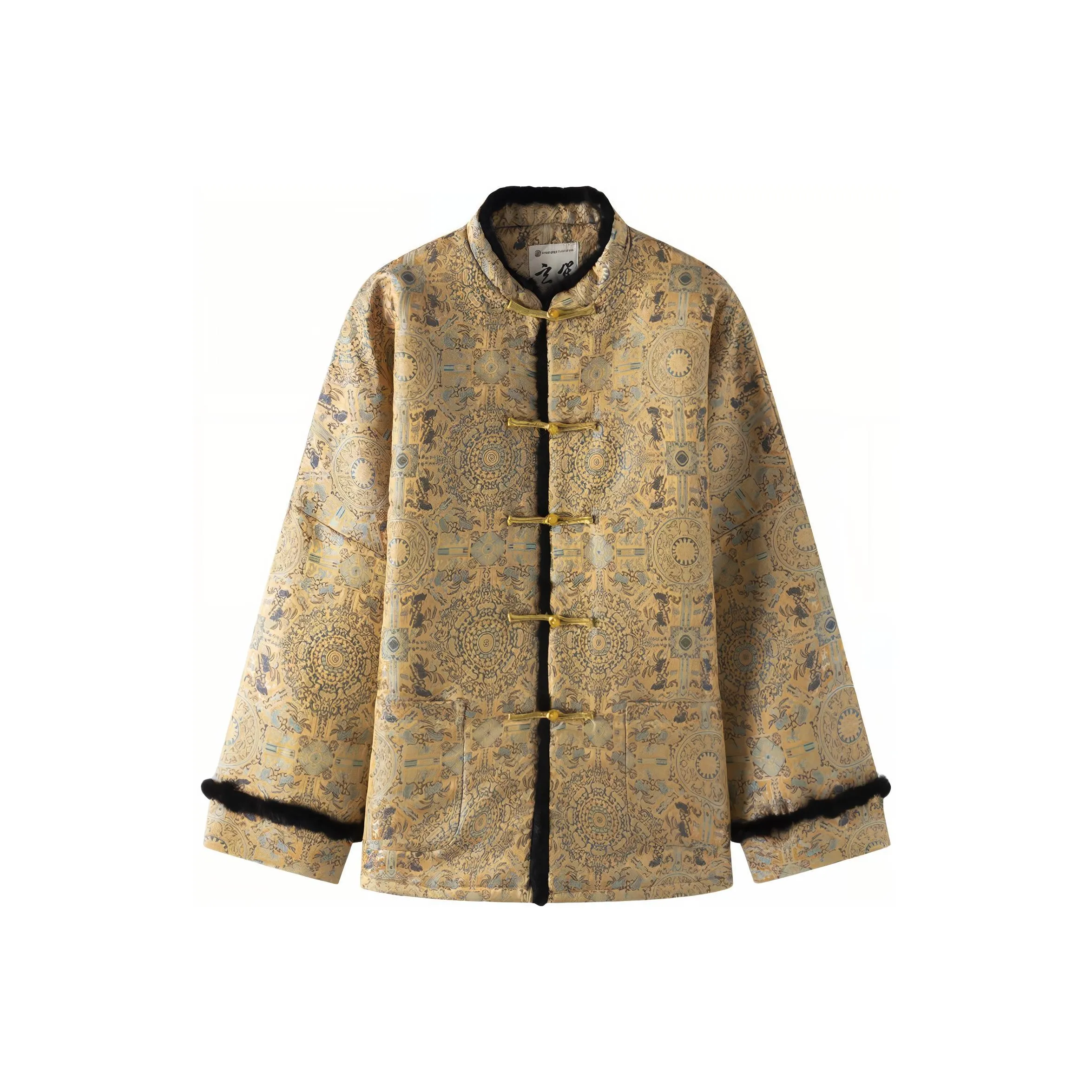 XUANSHENG Хлопковый пуховик Мужской Желтый