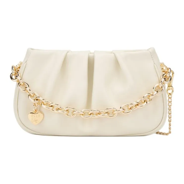 ELLE Сумка через плечо из коровьей кожи стандартная женская многоцветная