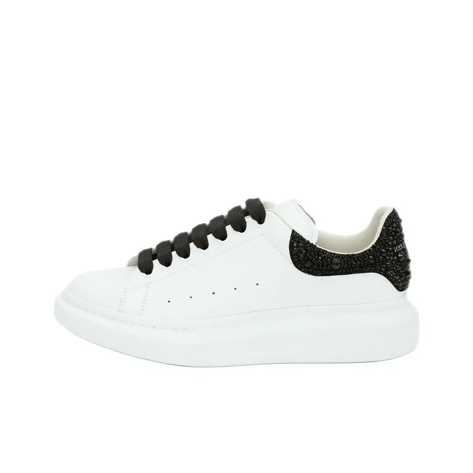 Alexander McQueen Skateboard Shoes Men Low Top White/Black