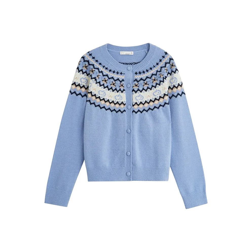 Inman Пыльно-голубой Женский Трикотаж