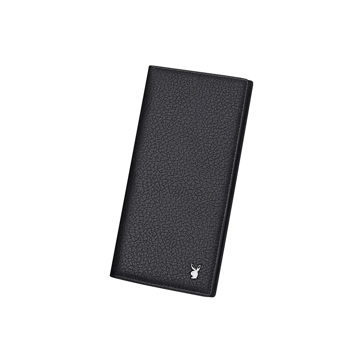 Playboy Sheep Head Layer Leather Wallet Men's Black