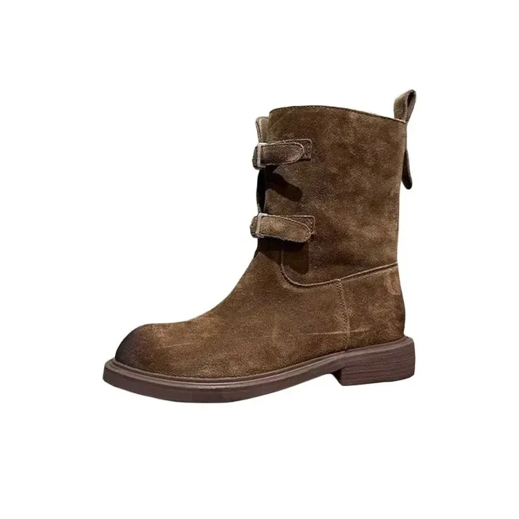 AFJI Ботильоны Темно-Коричневый Женский