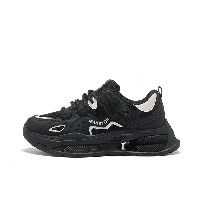 Warrior Дышащий Увеличение Высоты Низкий Топ Толстая Подошва Женские