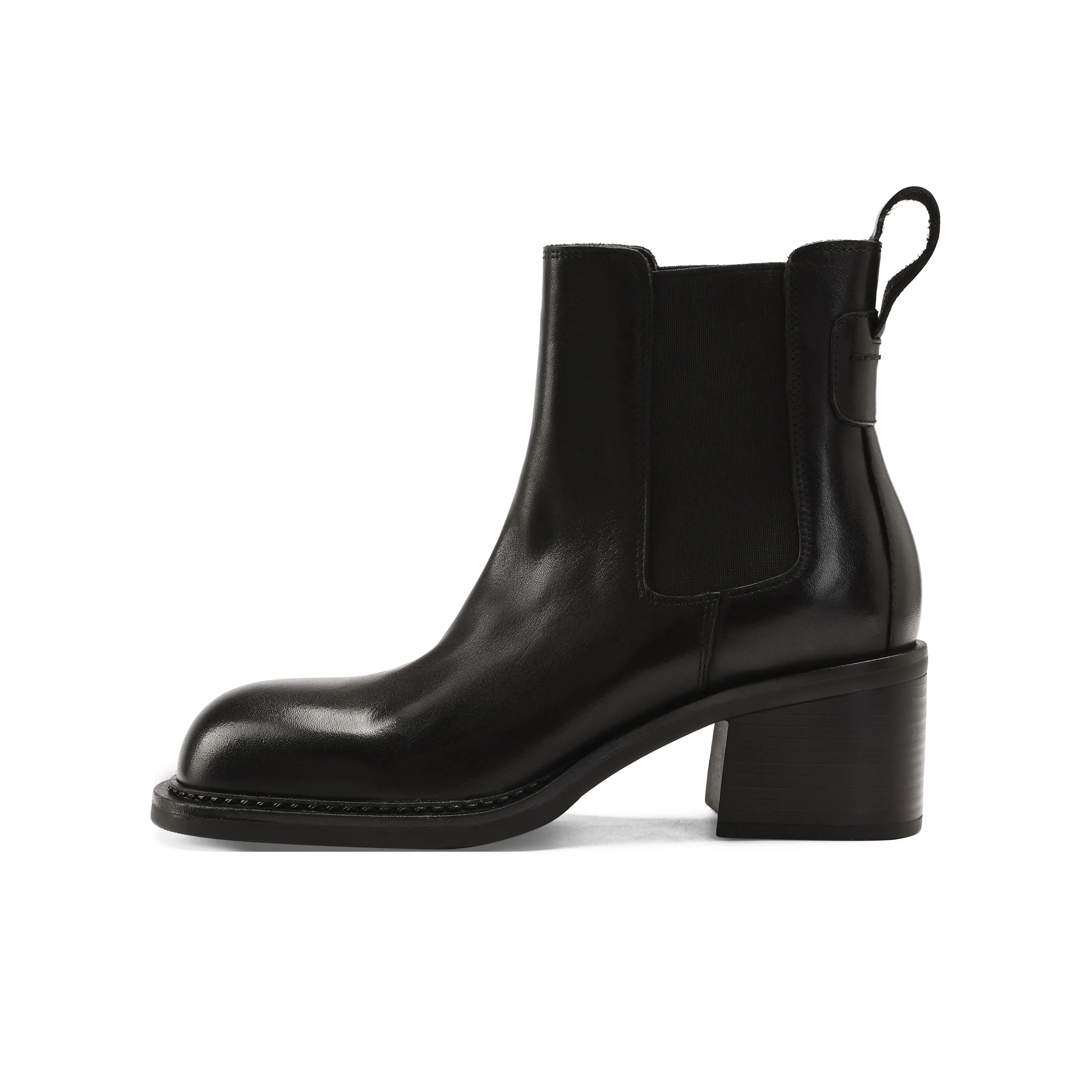 H YXIANG Средний каблук Универсальный Минималистский стиль Челси Женские