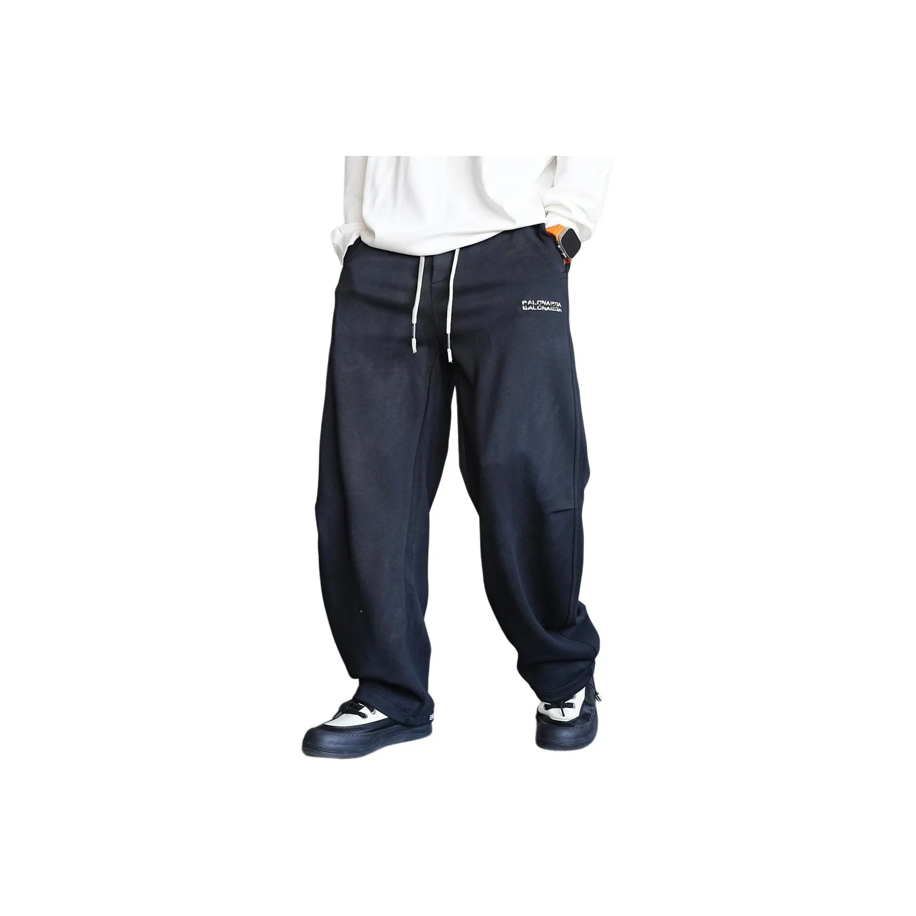 ZHANDASHUAI Вязаные спортивные брюки унисекс