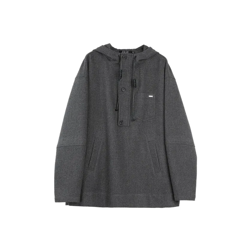 ELLE Средне-серый Женский Свитшот