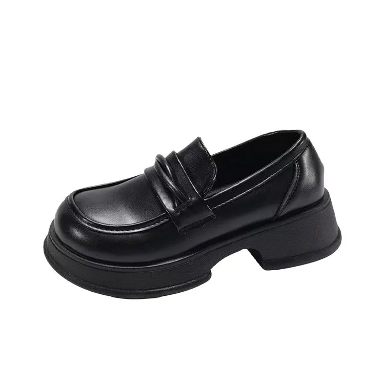 Puppytown Преппи Британский стиль Лоферы Женские