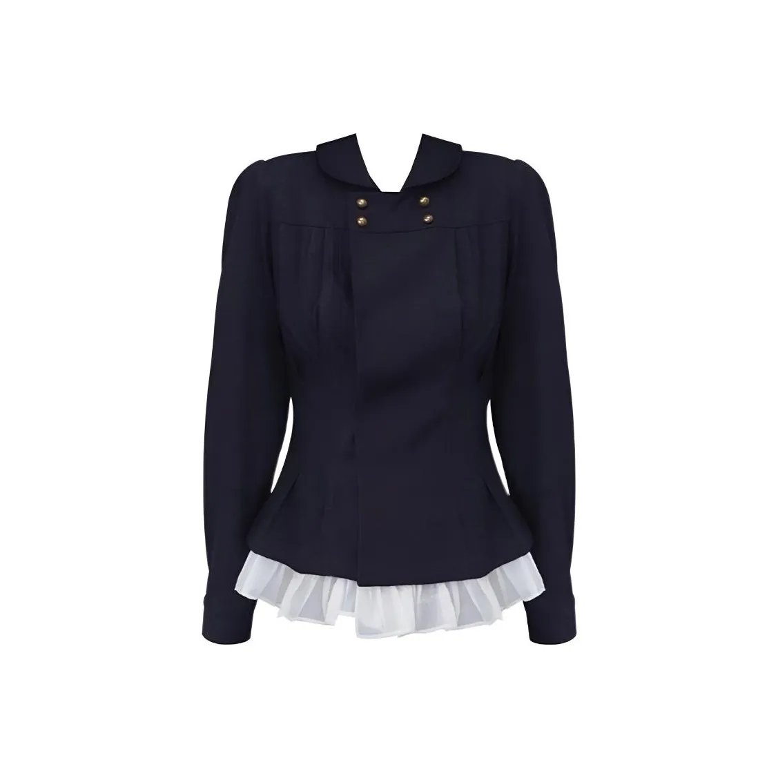 SKYA Темно-синие женские рубашки