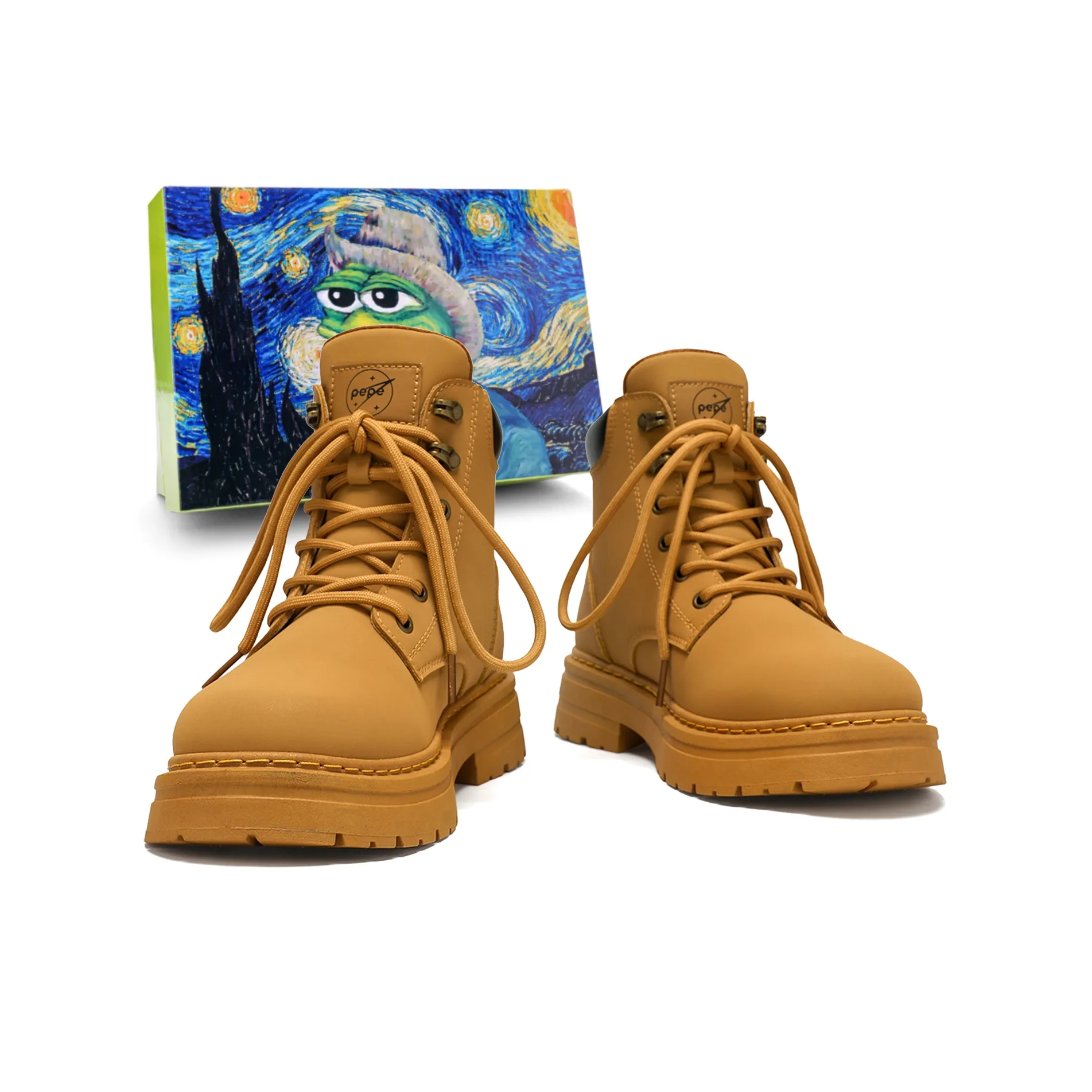 Pepe the Frog Короткий Мартин Boot Мужской