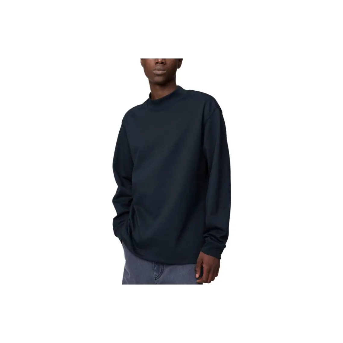 UNIQLO Морской Синий Мужская T-Рубашка