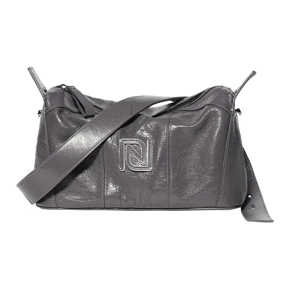 ROSA HERMOSO Масляный воск Shrinkage Лицевая коровья кожа Подушка Сумка Сумка через плечо Унисекс