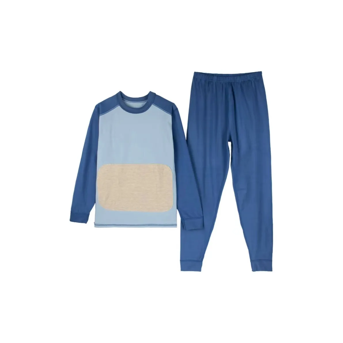 Cotton Gene Небесно-голубой Унисекс Термокомплекты