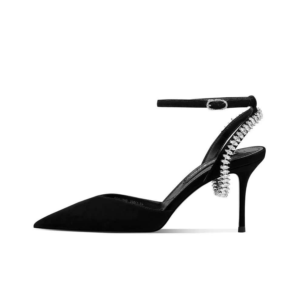 Hoov Высокие каблуки Hepburn Черные Женские