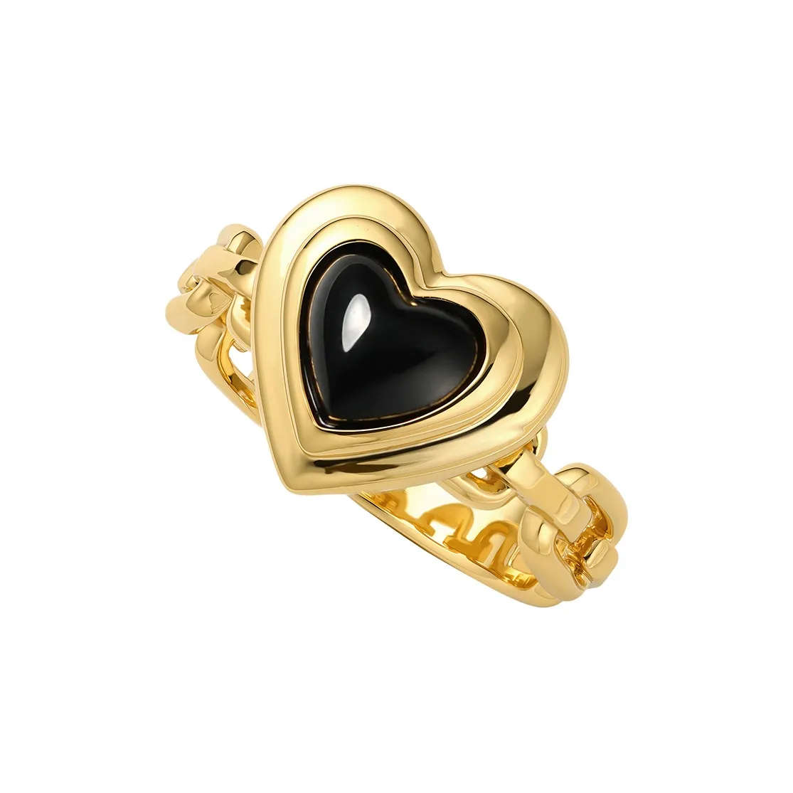 BOONEE ALUS Кольца из меди с покрытием из 24-каратного золота женские