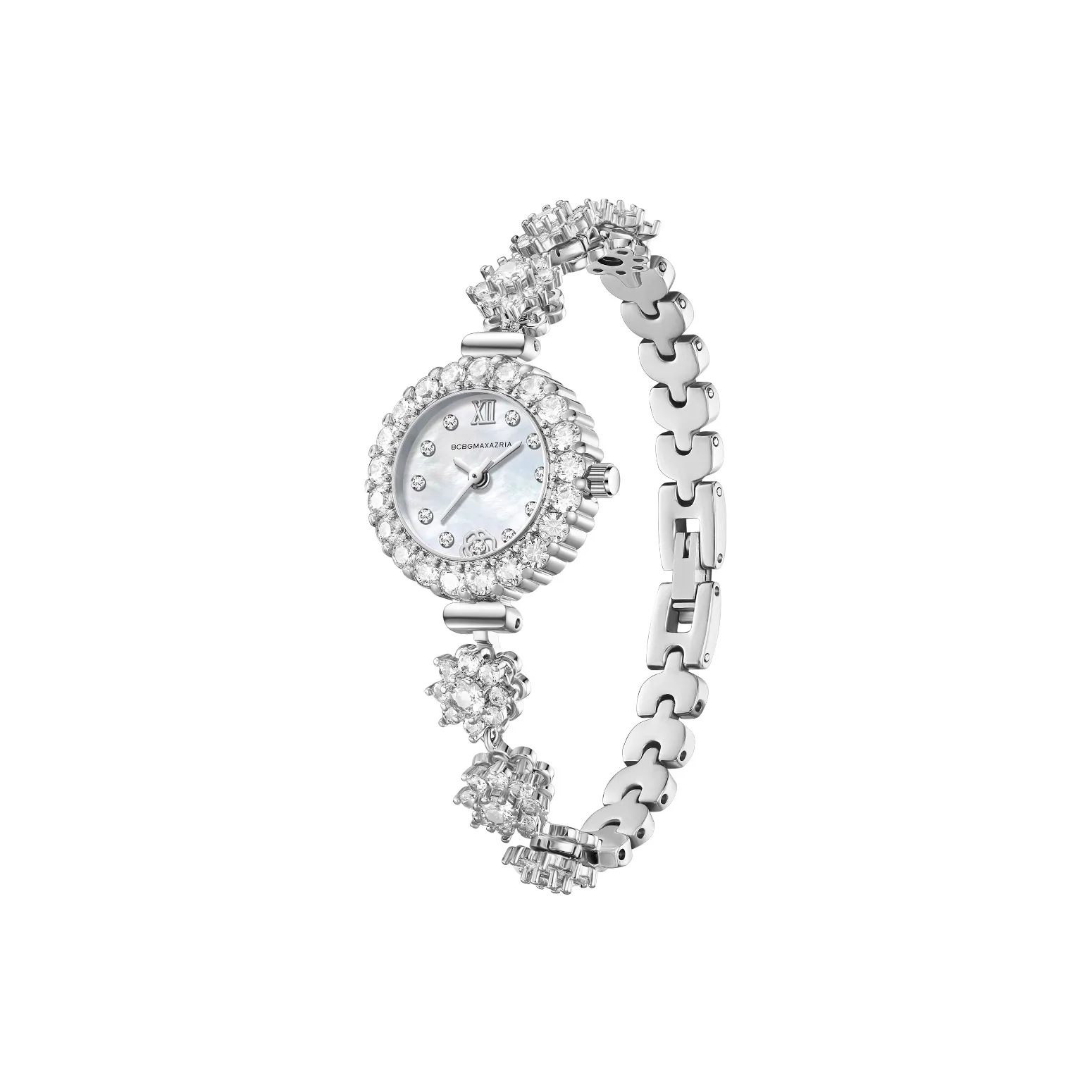 BCBGMAXAZRIA Наручные часы Кварцевый механизм Стальной Медный ремешок Многоцветный циферблат Часы Женские часы