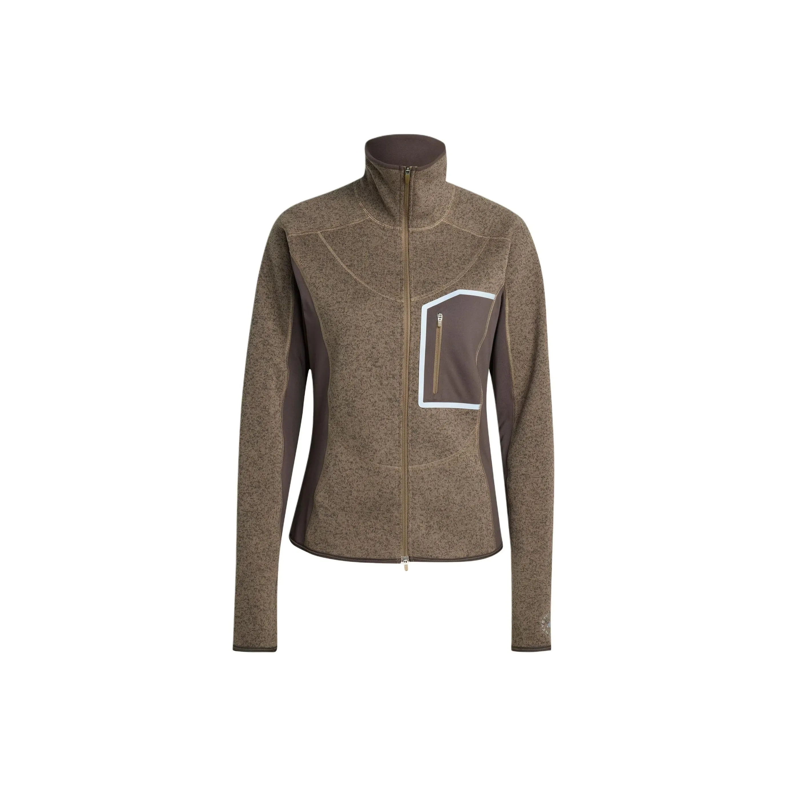 Adidas Stella McCartney FW25 Бег Full ZIP MIDLAYER Куртка Женская