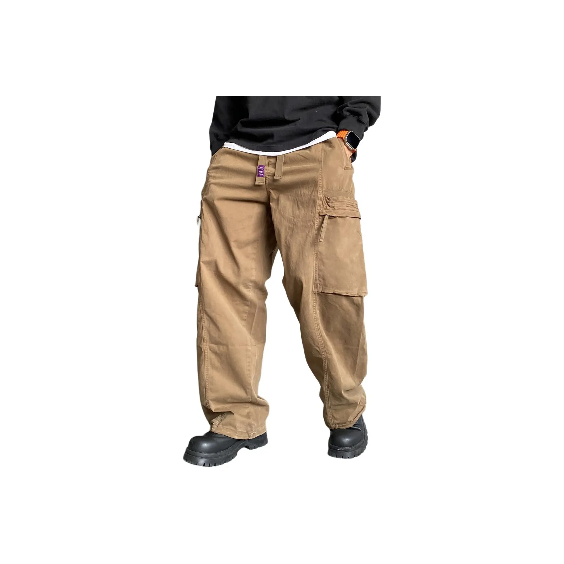 ZHANDASHUAI Унисекс Карго Брюки