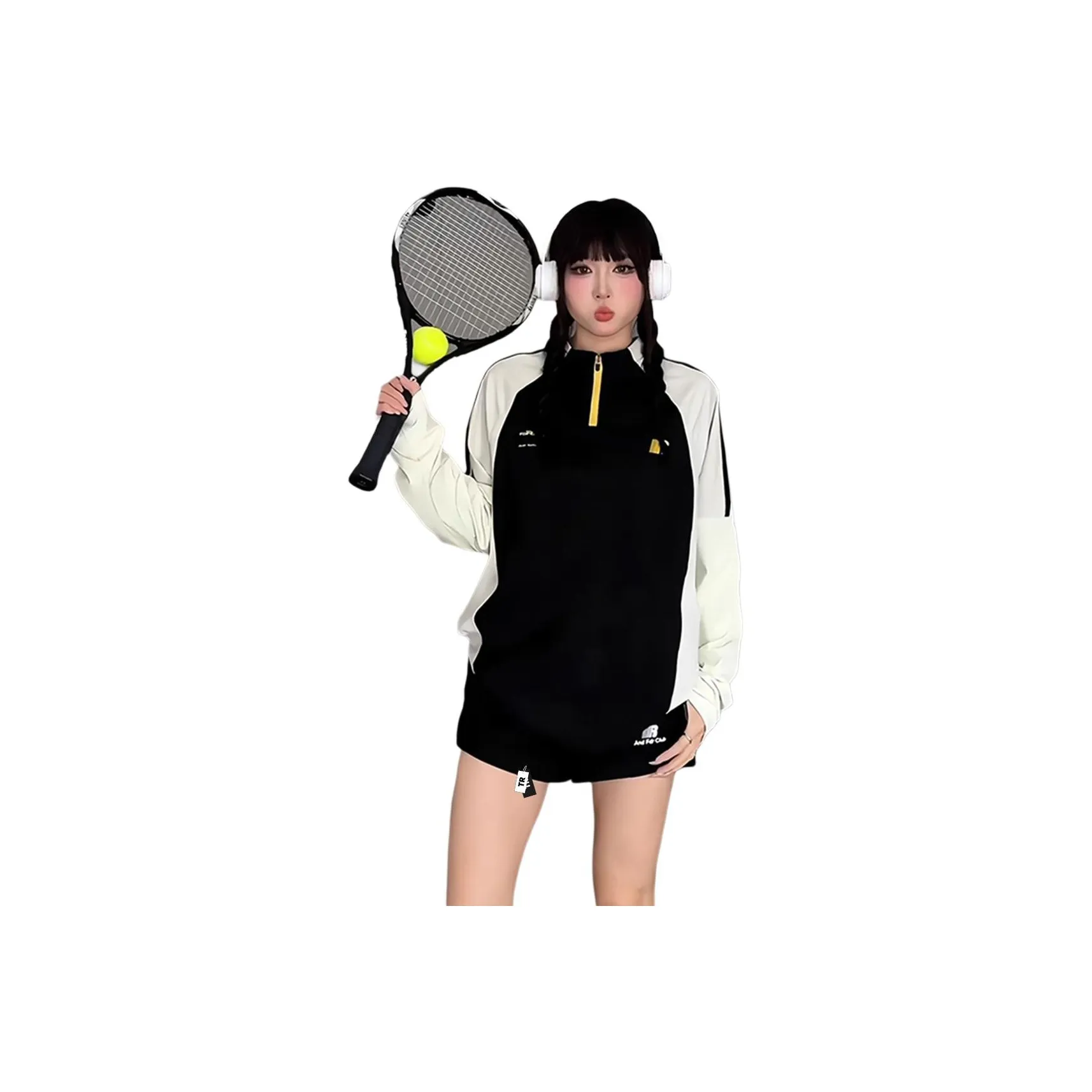 TR Черный Унисекс T-рубашки