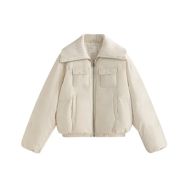 Inman Теплый Абрикосовый Женский Пуховик