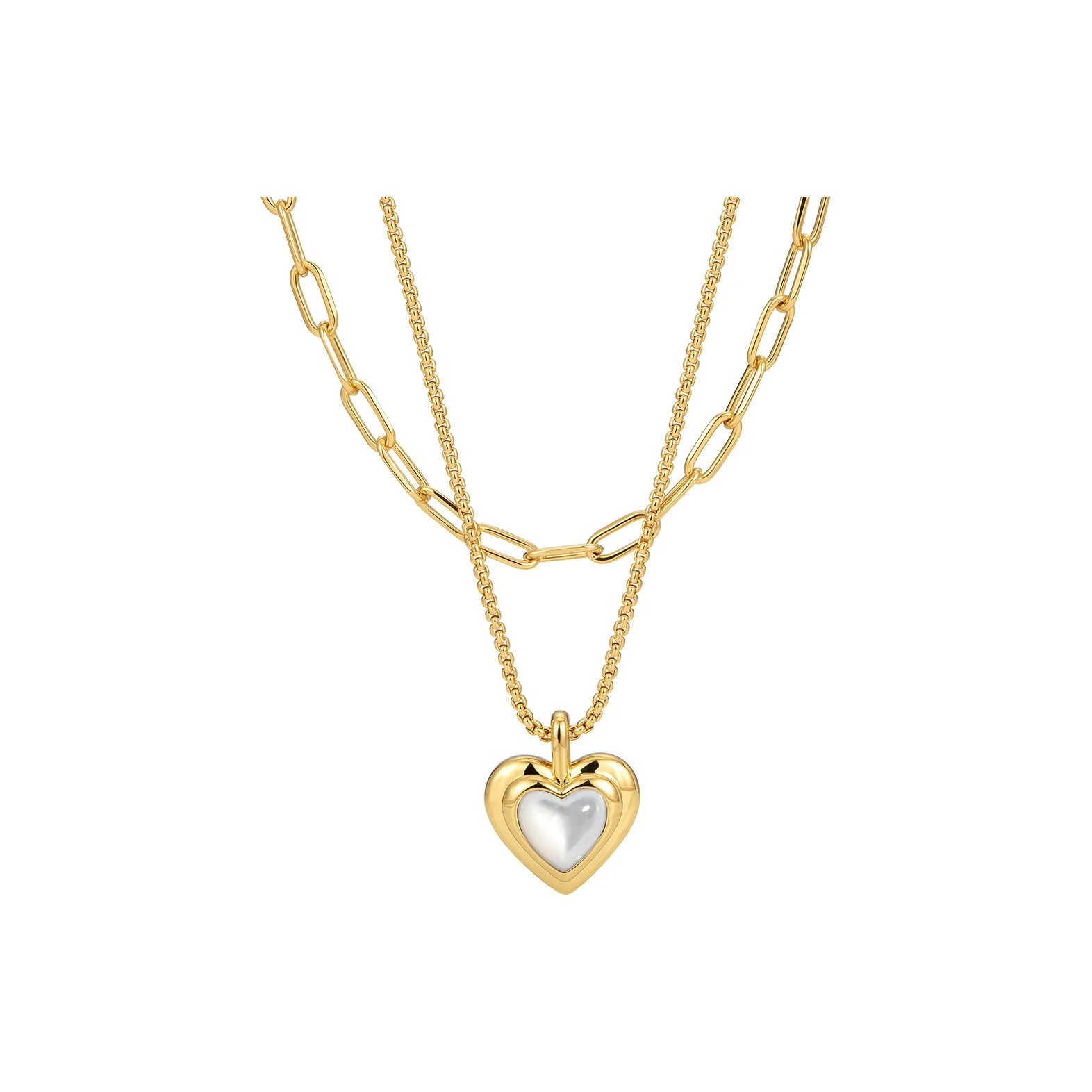 BOONEE ALUS Белая раковина Ожерелья Женские