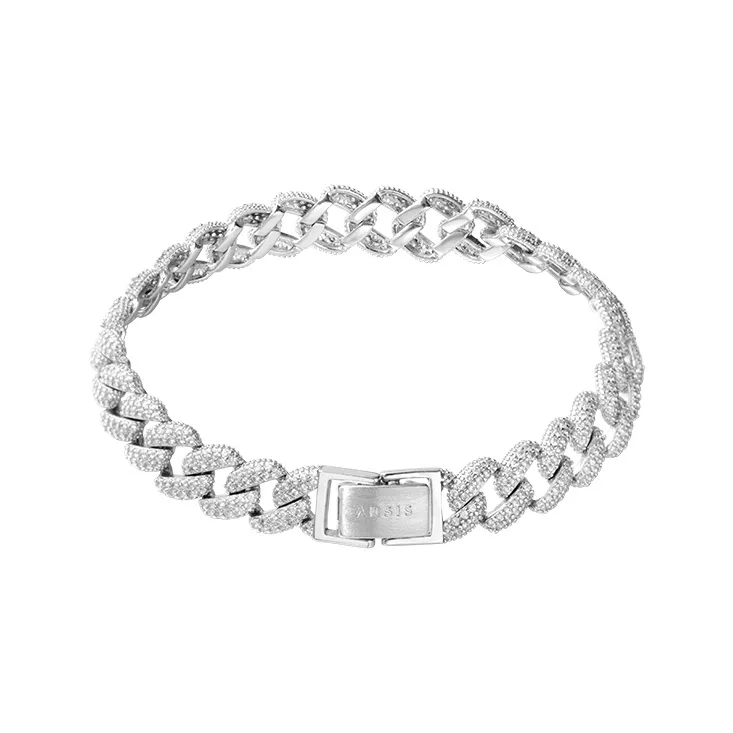 Arsis Браслет с покрытием из меди и золота украшенный цирконом унисекс любимый