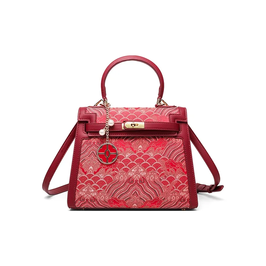 CLEVER KETCH ПУ (полиуретан) Сумка Стандартная Женская Красная