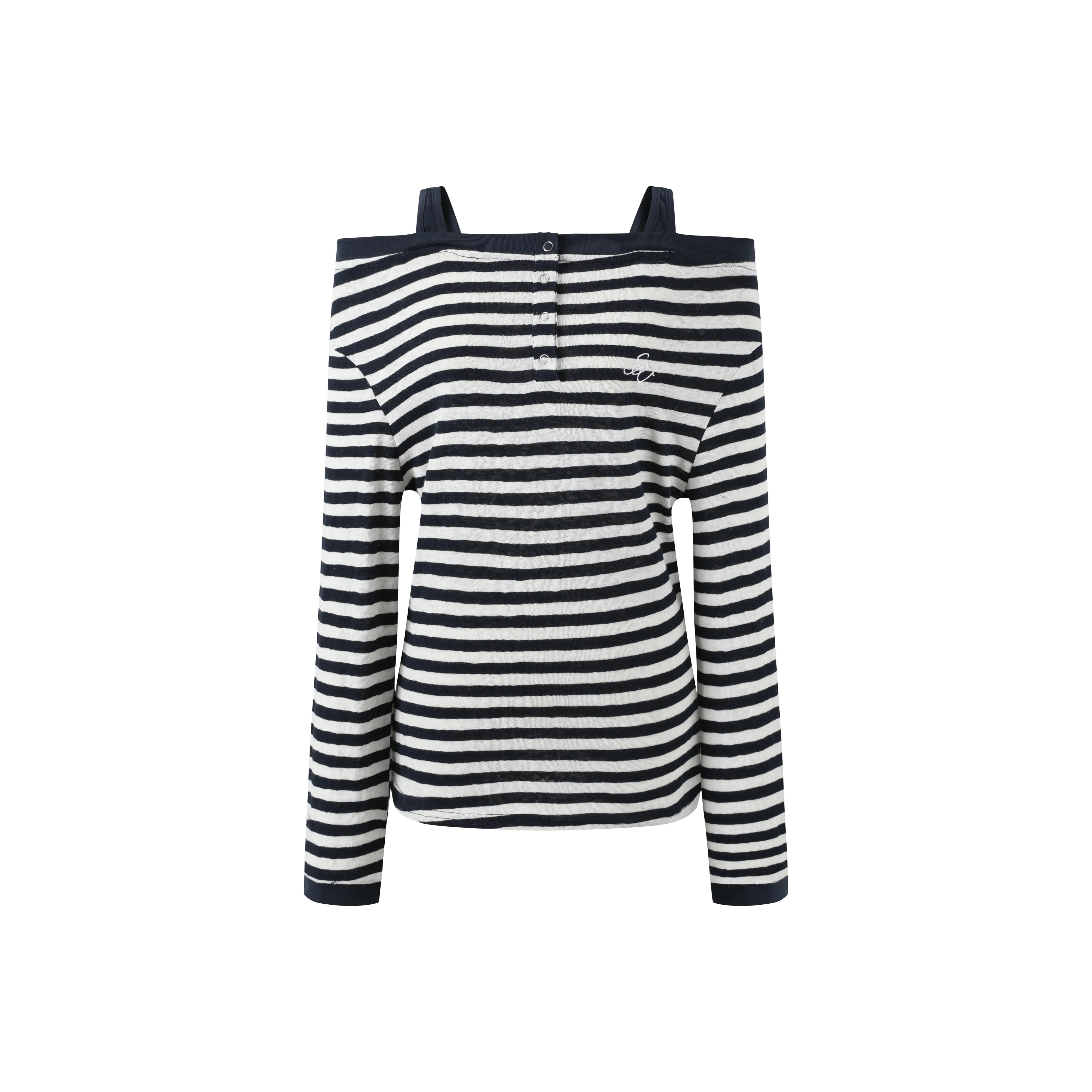 Pa33word Темно-синие женские футболки T