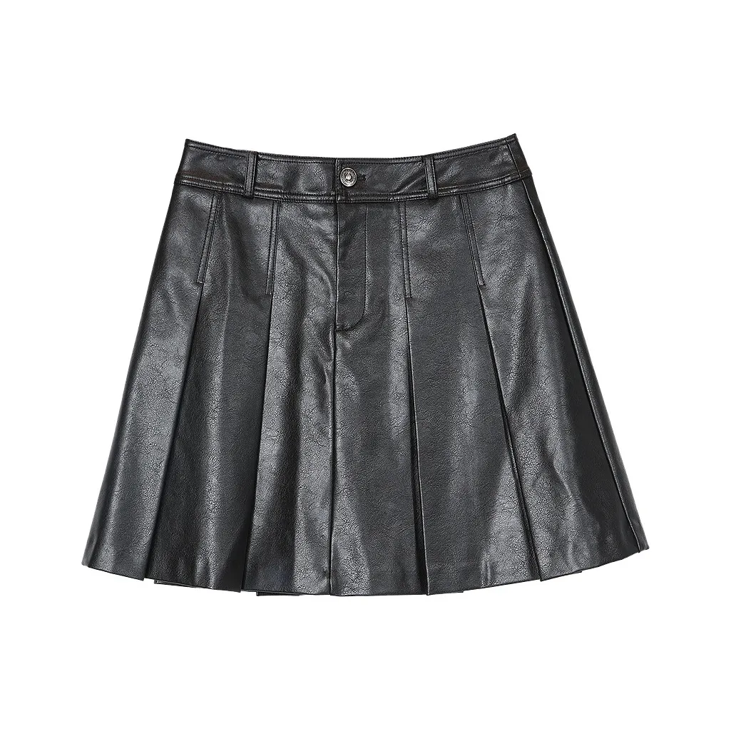 betu Кожаные короткие юбки для женщин