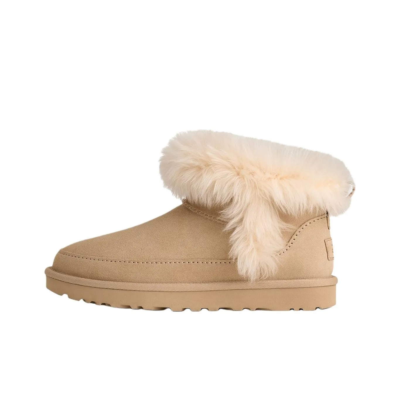 UGG Classic Novelty Термостойкие Снежные Ботинки Женские Коричневые