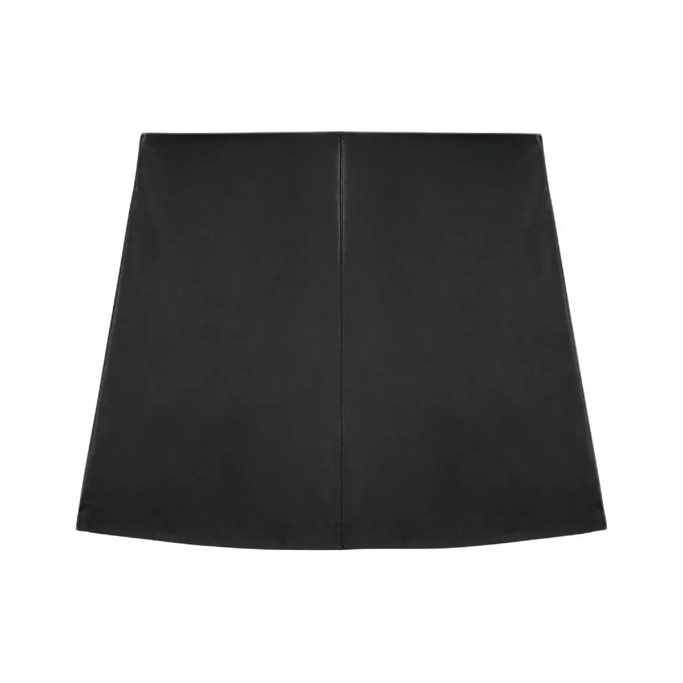 ZARA x Stefano Pilati Кожаные короткие юбки Женские