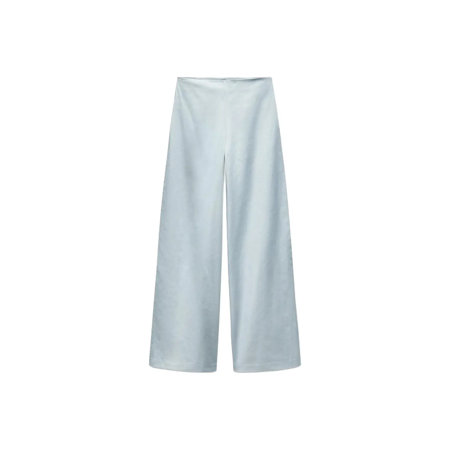 ZARA Серый Синий Женские Повседневные Штаны