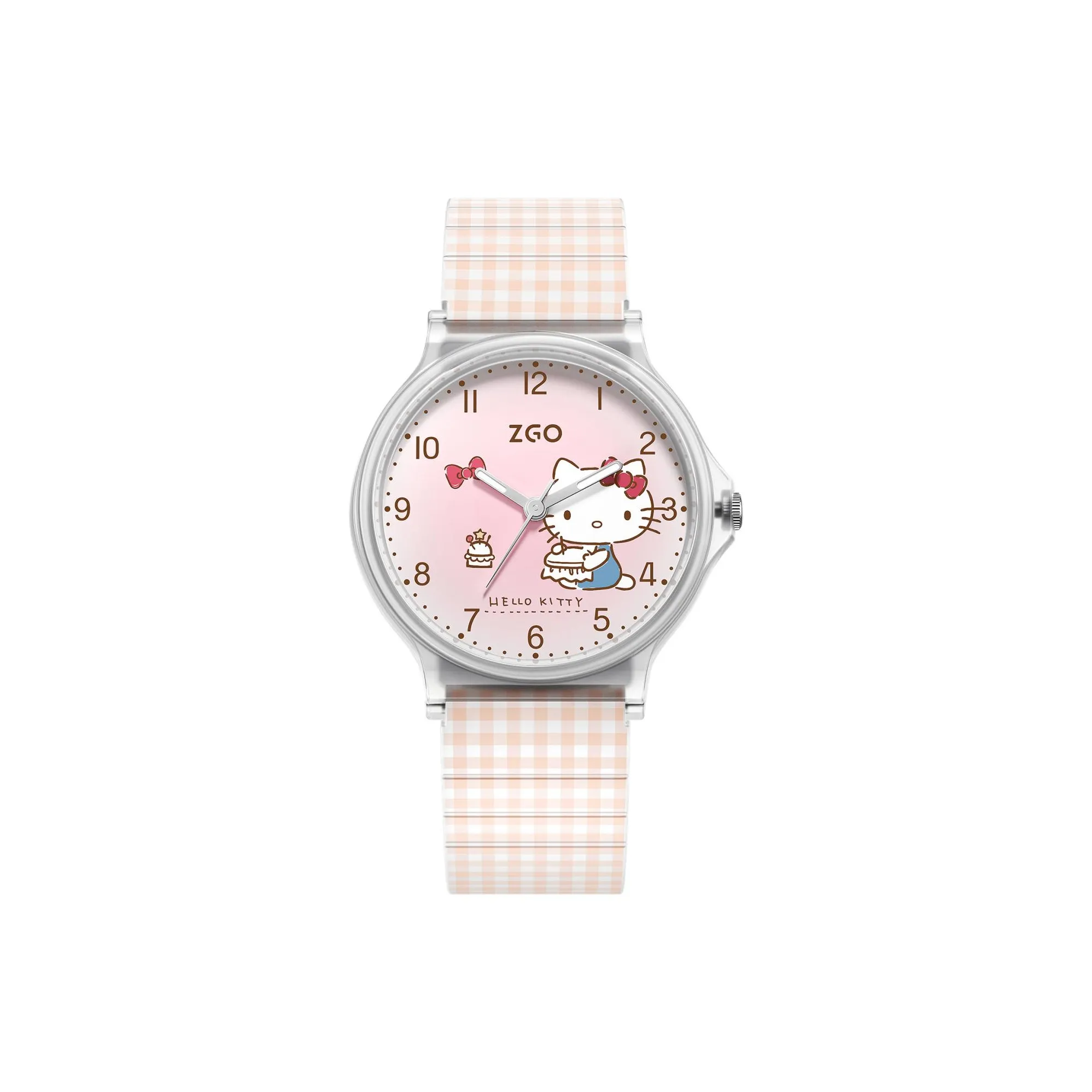 Hello Kitty Cinnamoroll Kuromi Jelly Watch Кварцевый механизм TPU Ремешок Часы Женские Часы Розовый Циферблат Часов