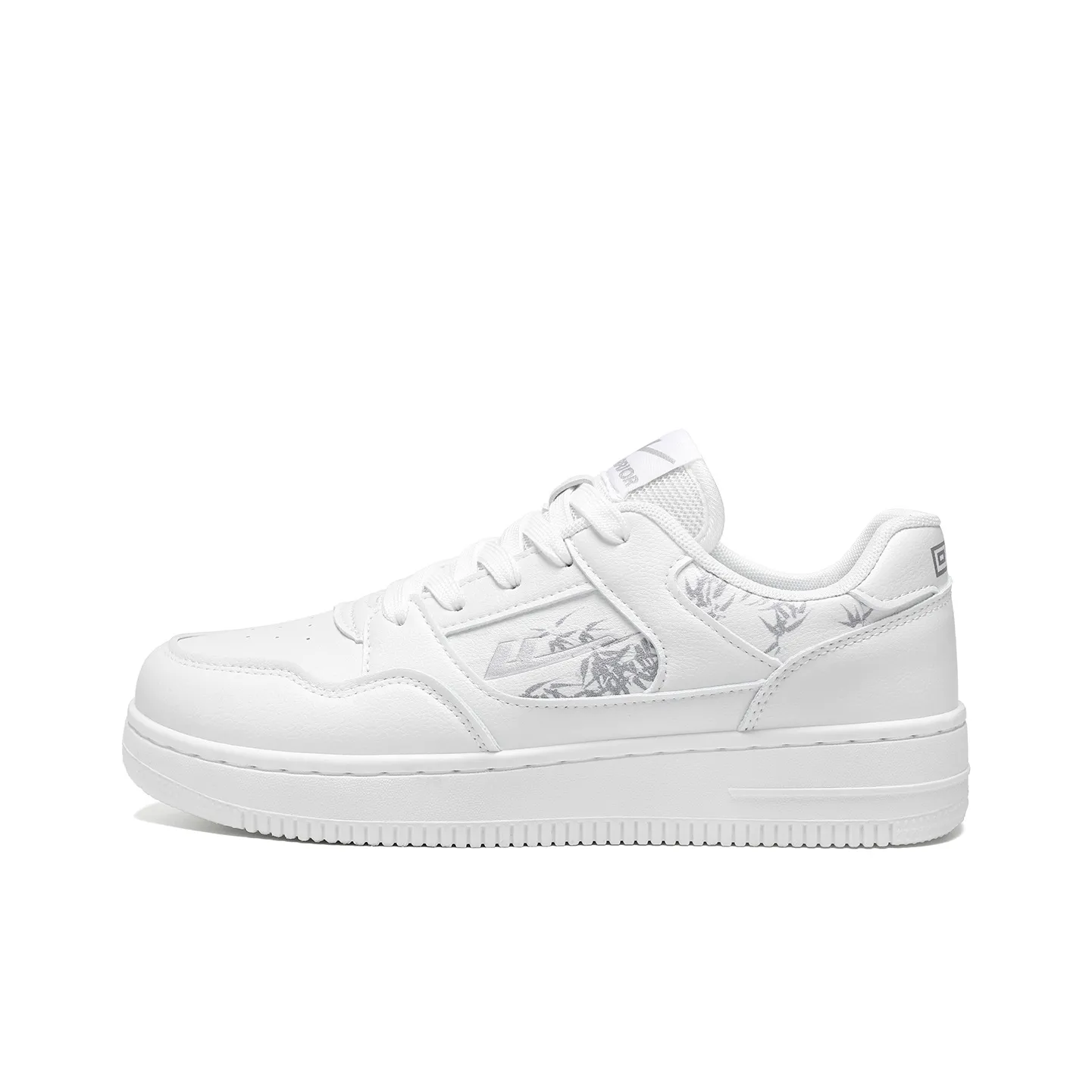 WARRIOR Skateboard Shoes Unisex Low top White Bamboo