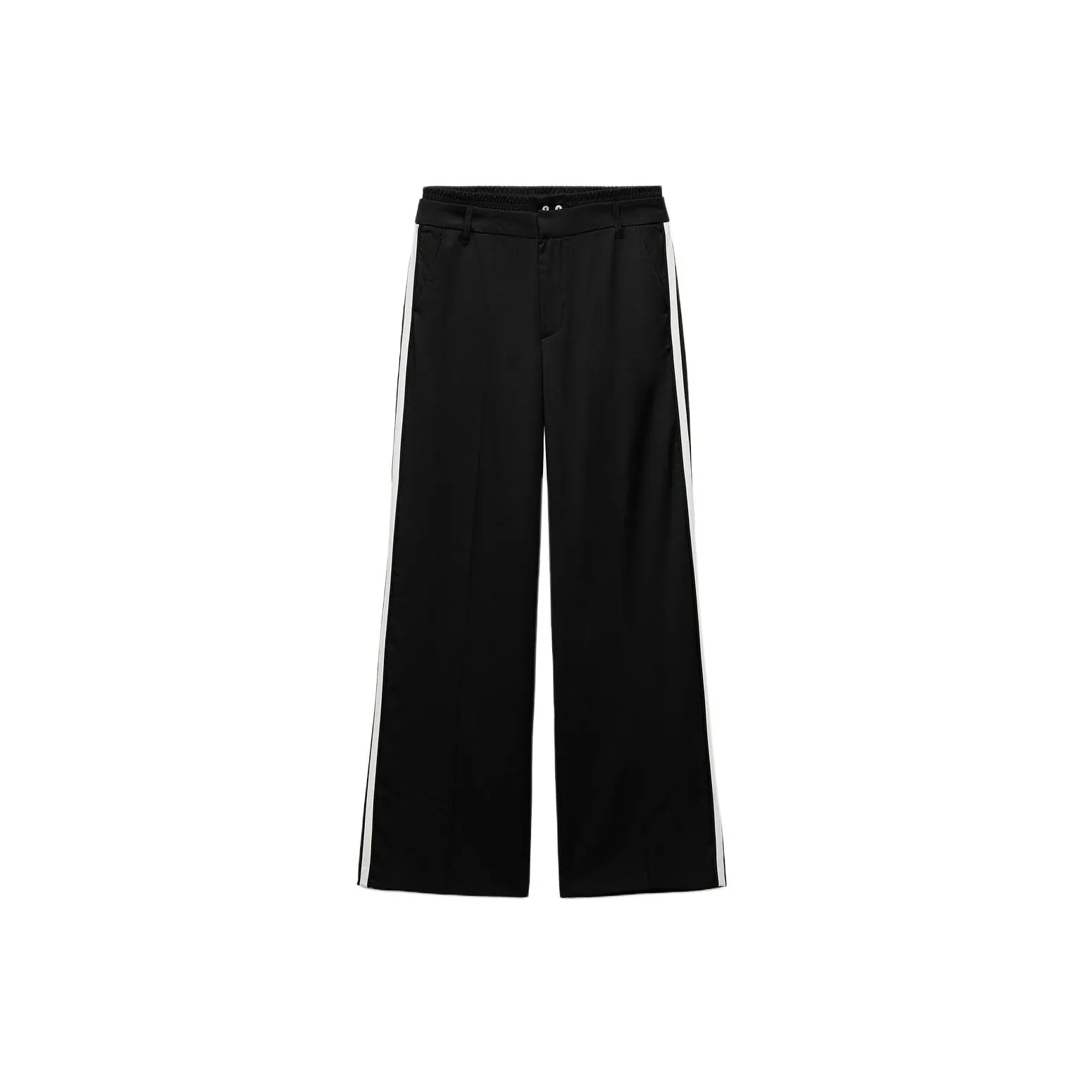 ZARA Черные Женские Повседневные Штаны