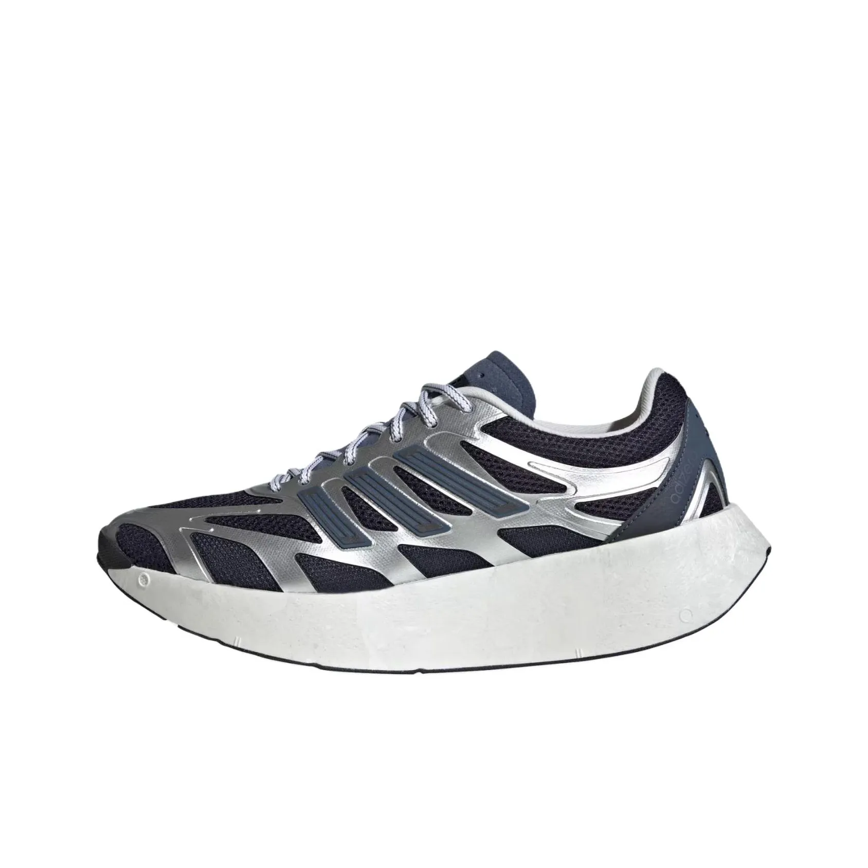 Adidas Adizero Aruku Дышащие Беговые Кроссовки Унисекс Серебристо-Черные