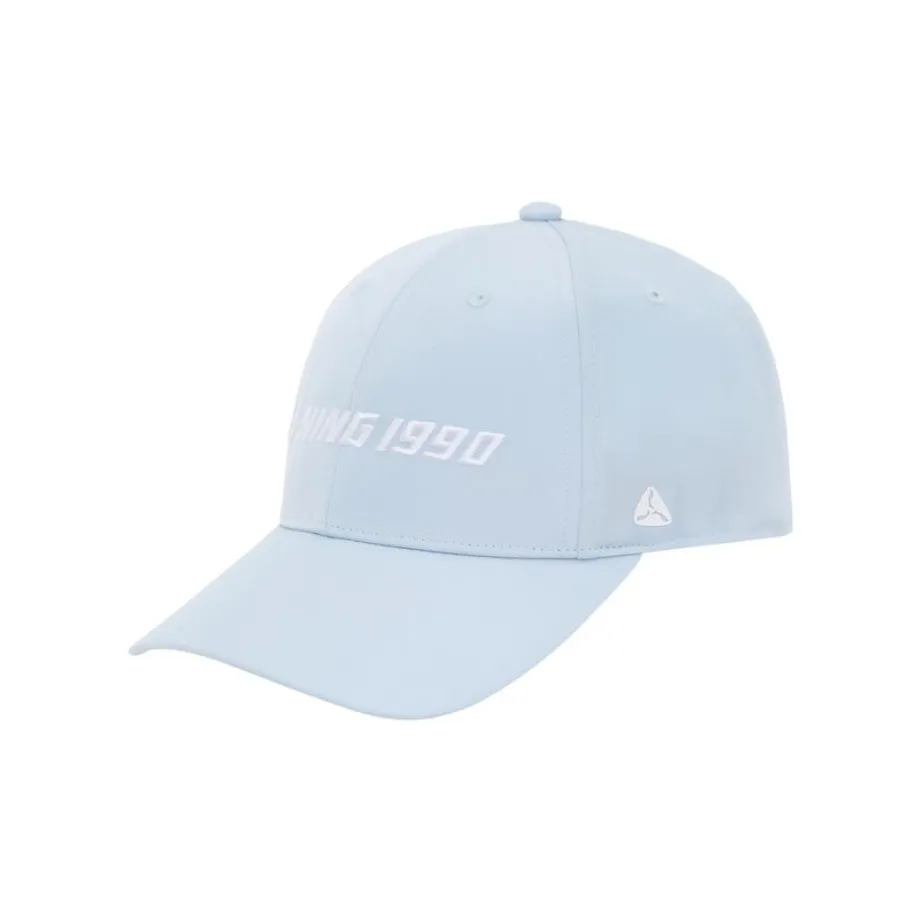 LI NING 1990 GOLF серия Полиэстер Кепки Унисекс Ледниково-голубой