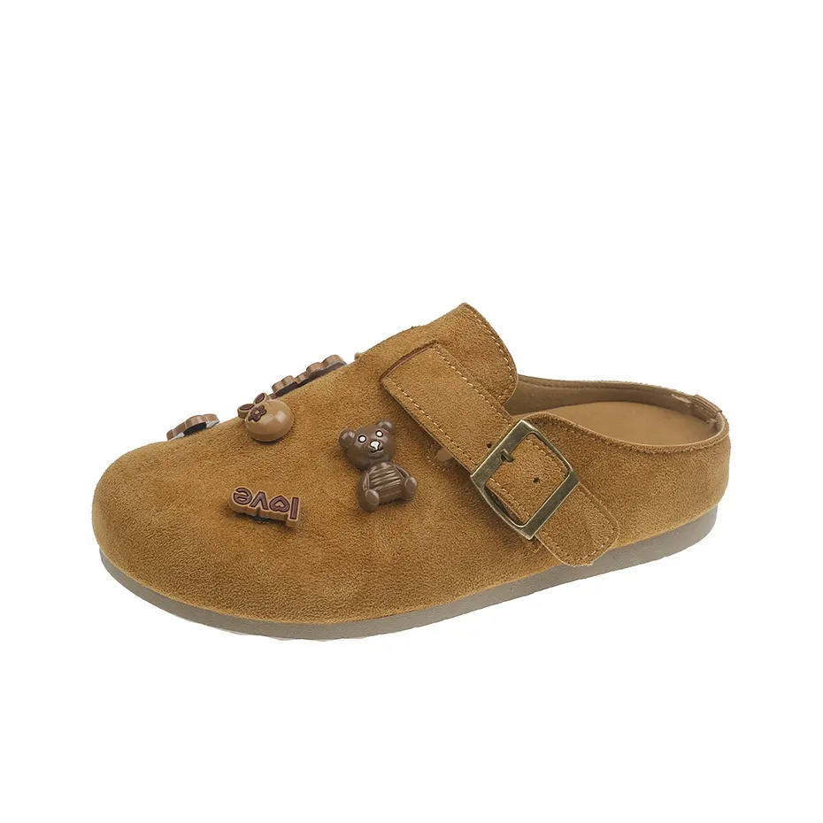 PARK DANCE TPR подошва Милый дизайн для домашних питомцев Тихие тапочки для дома Женские