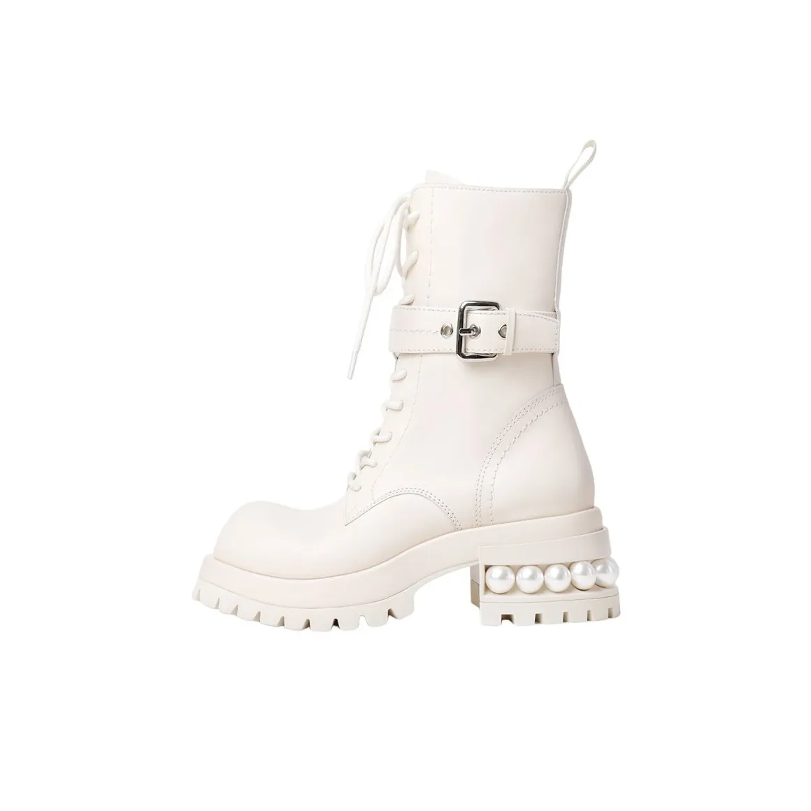 Hoov Martin Boots Айвори Белый Женские