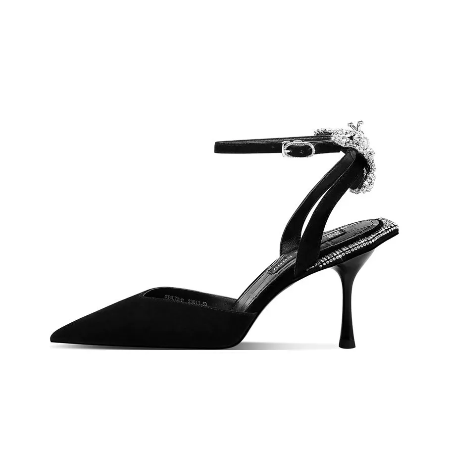 Hoov Высокие каблуки Hepburn Черные Женские