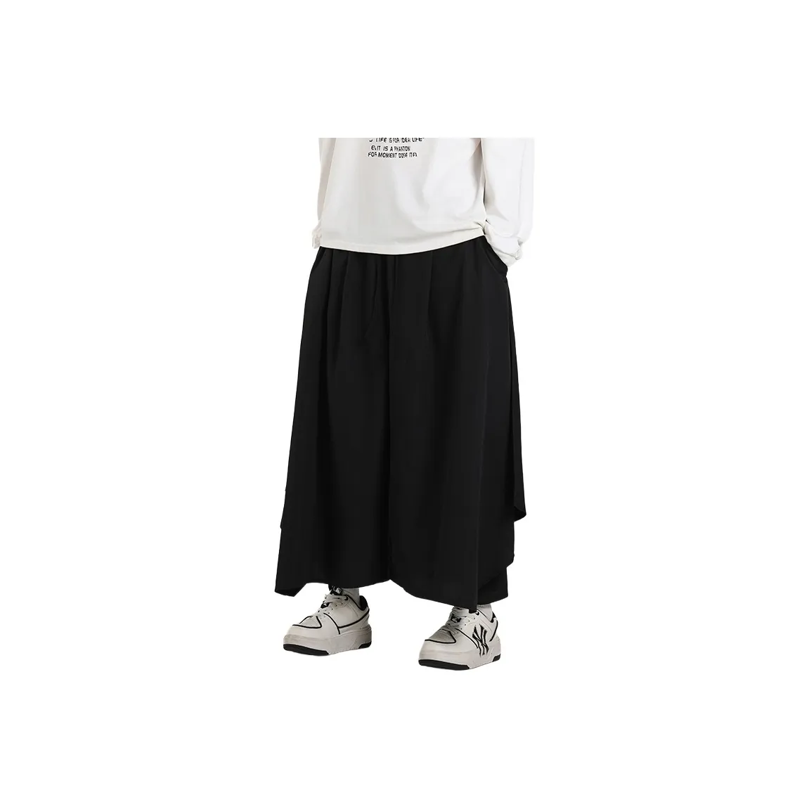 JIARONG Черные Унисекс Повседневные Штаны