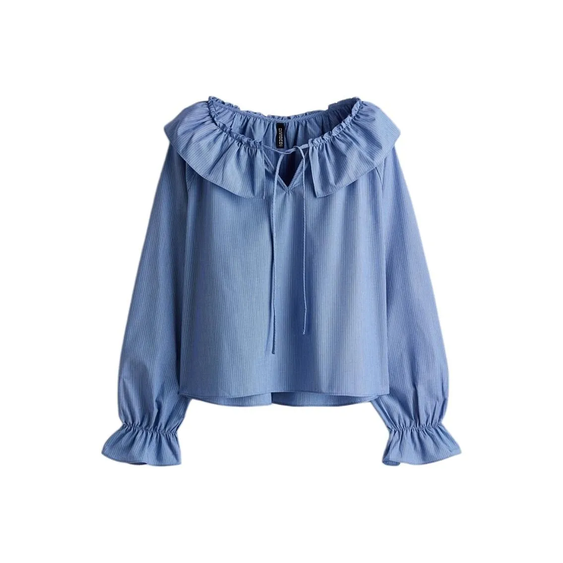 H M Синий Полосы Женские Рубашки