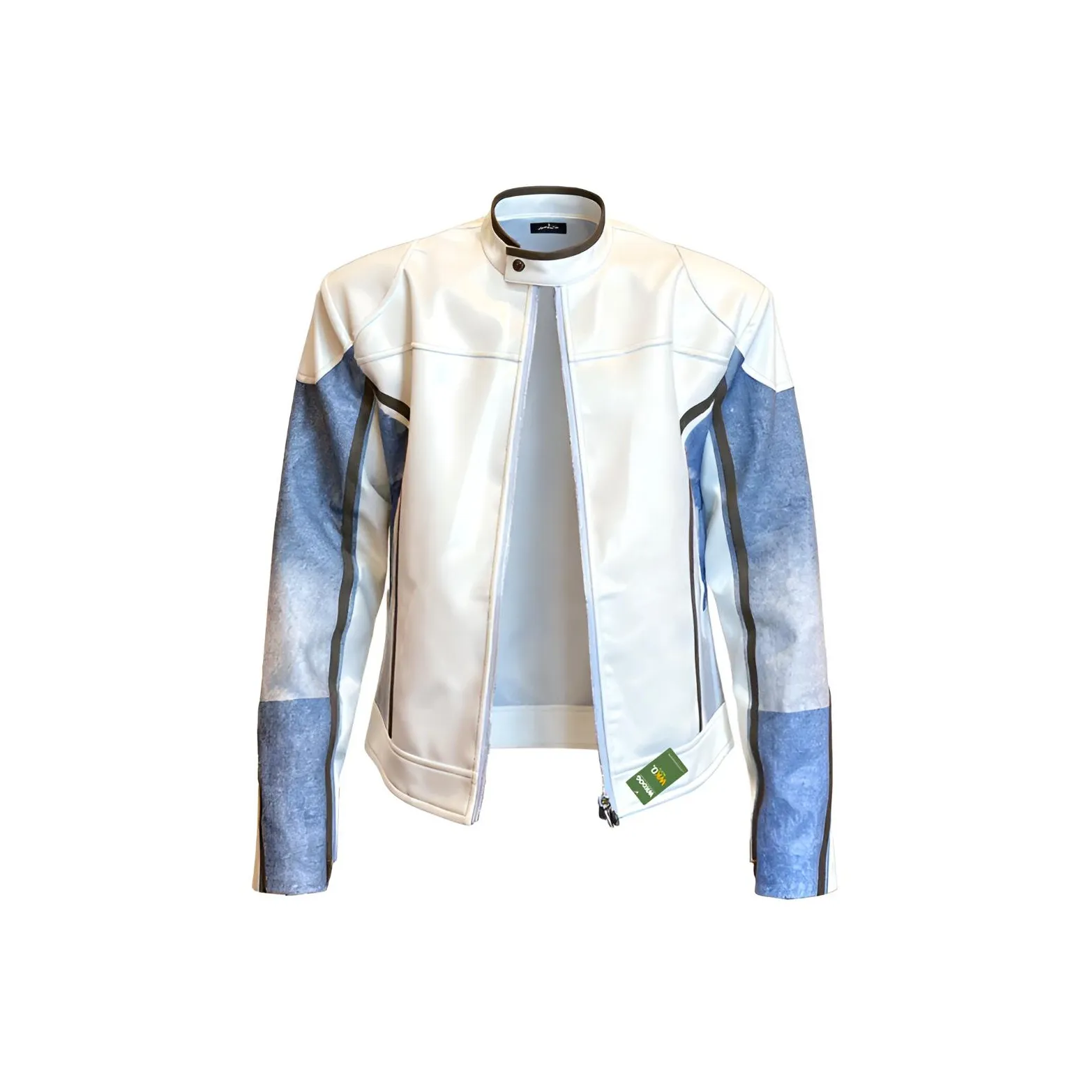 WKOOG Белый Унисекс Кожаные куртки