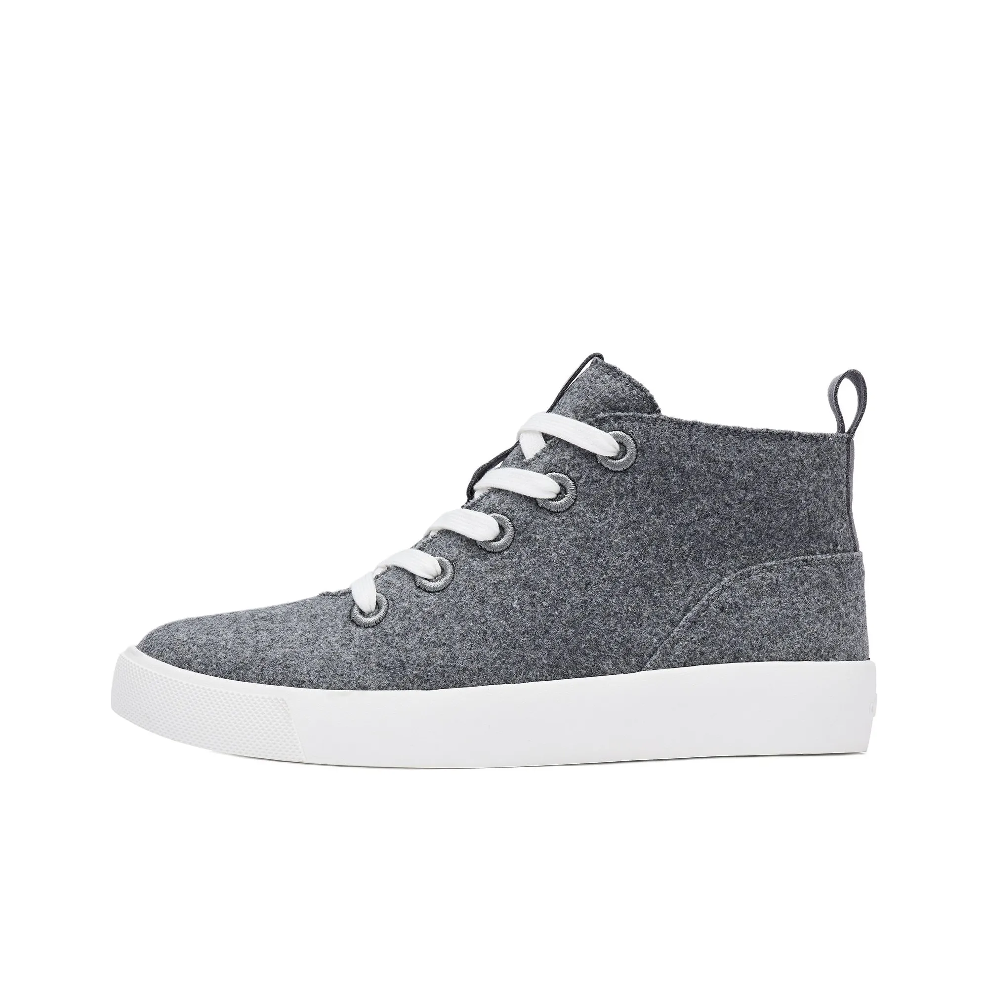 Allbirds Термические высокие кеды для повседневной езды на скейтборде женские серые